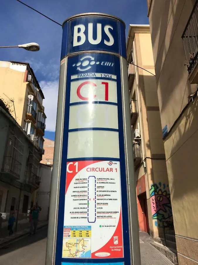 Maravilloso Y Centrico En Málaga Daire